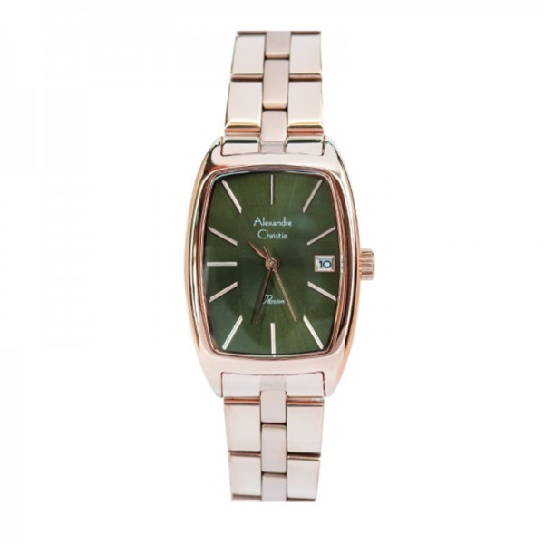 Alexandre Christie AC 2961 Rosegold Green LDBRGGN